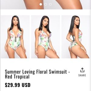 Floral Swimsuit